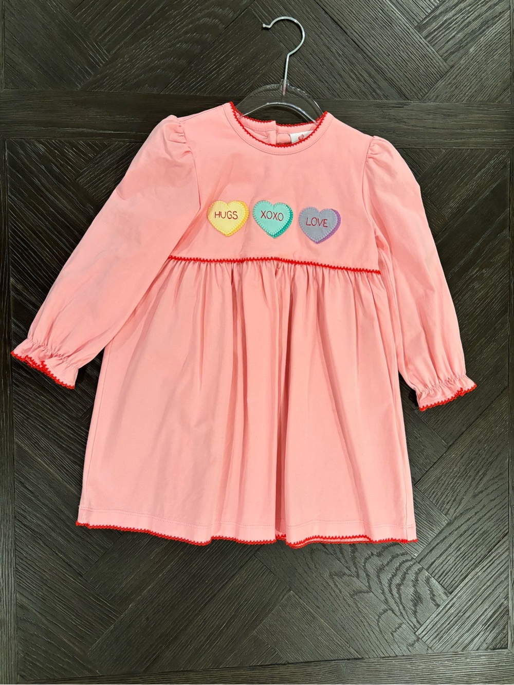 Conversation Heart Appliqué Dress